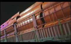重庆432米800mm逃生管道两车发货